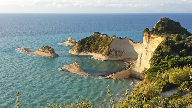 Cape Drastis in Corfu